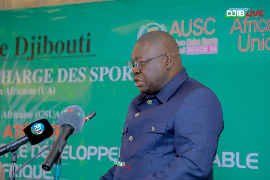 The General Secretary National Council of Sports Dr. Benard Patrick Ogwel (PhD) at one of the recent AUSC conferences