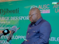 The General Secretary National Council of Sports Dr. Benard Patrick Ogwel (PhD) at one of the recent AUSC conferences